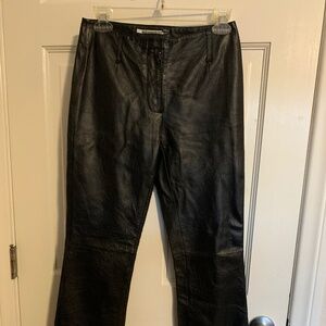 Max Studio Leather Pants